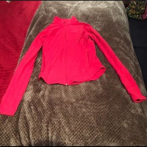 Lululemon hot pink zip up jacket - size 6 or 8